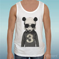 Canotta T-Shirt " Panda Skull Dope Model Tag " Tank Top Gift Idea