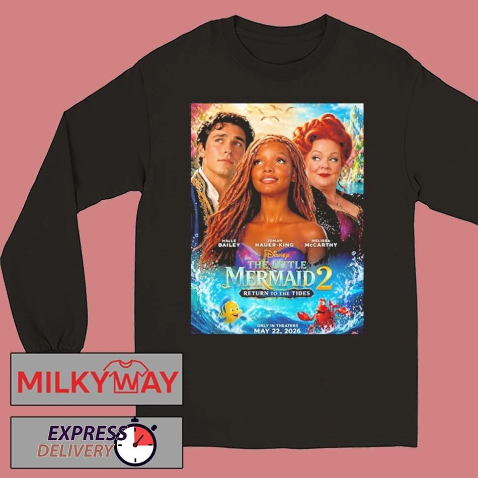 The Little Mermaid 2 Return To The Tides Only In Theaters May 22 2026 shirt