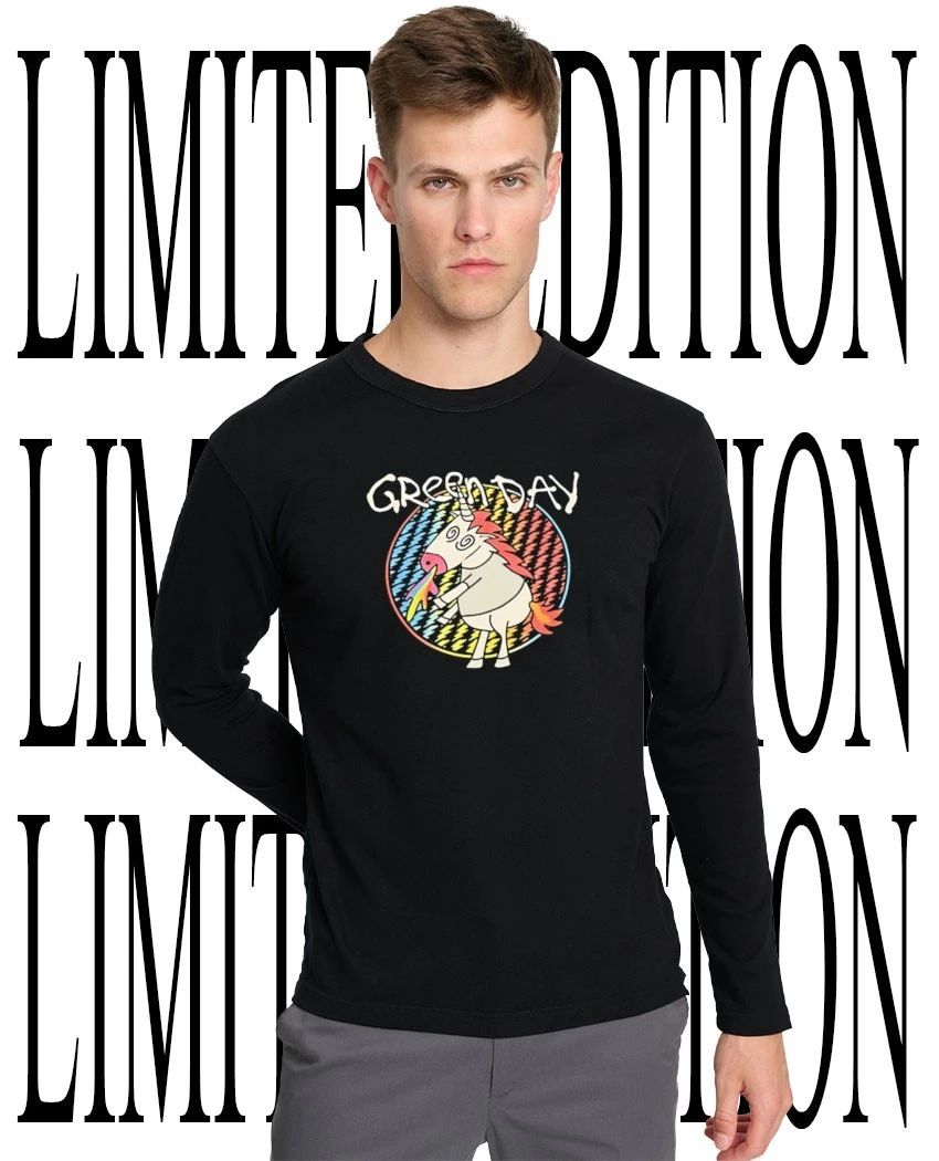 Green Day Unicorn Puking Rainbow shirt