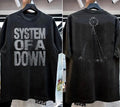 System Of A Down Tour Mezmerize 90s Basic Black Classic T shirt vtg