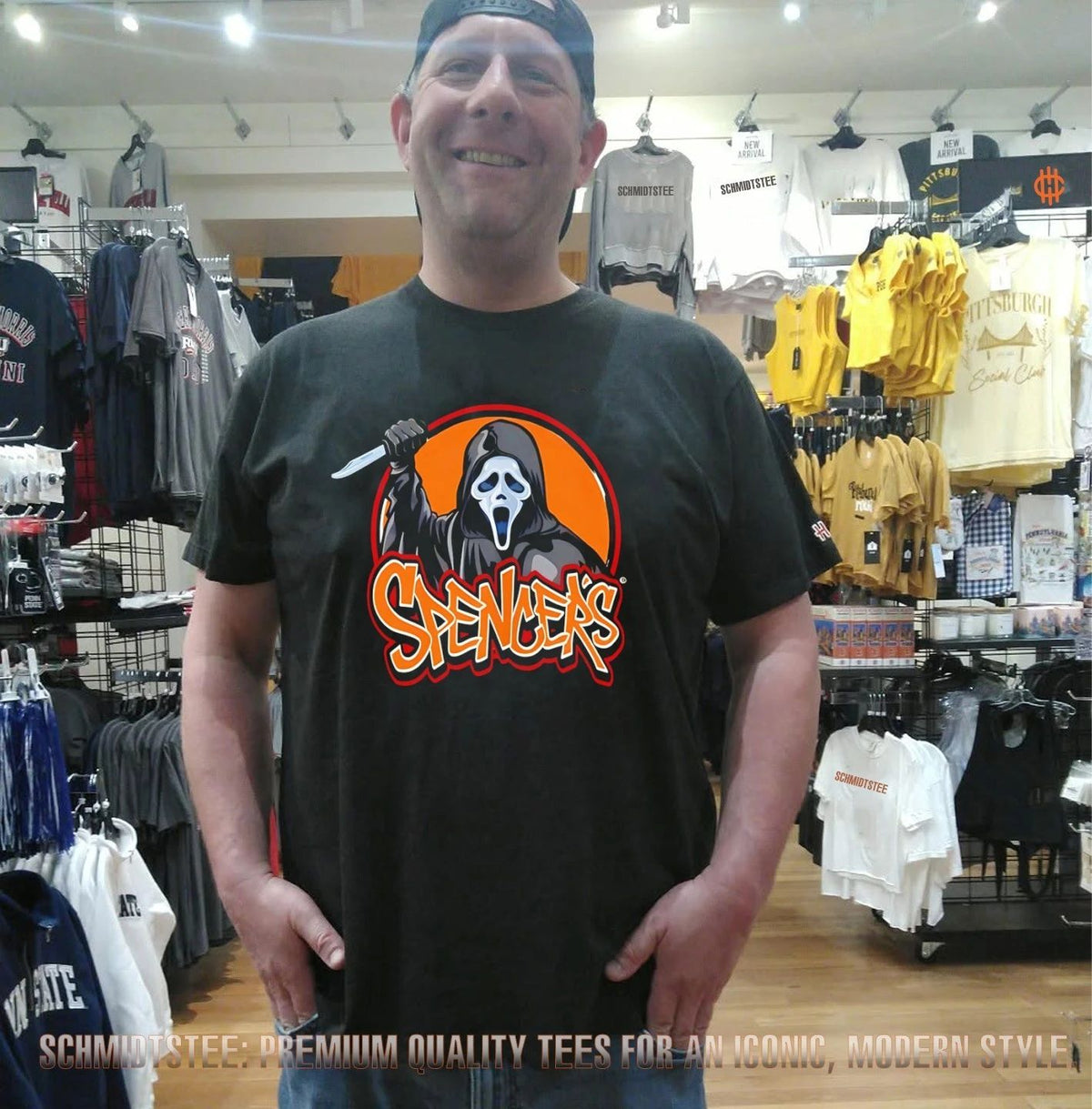 Ghost Face Spencer Halloween 2026 shirt