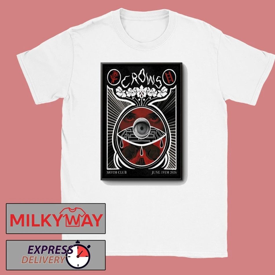CROWS London UK On Jun 19 2026 Tour Poster shirt