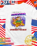 Cat I used to be on the honor roll now I’m on a government watchlist shirt