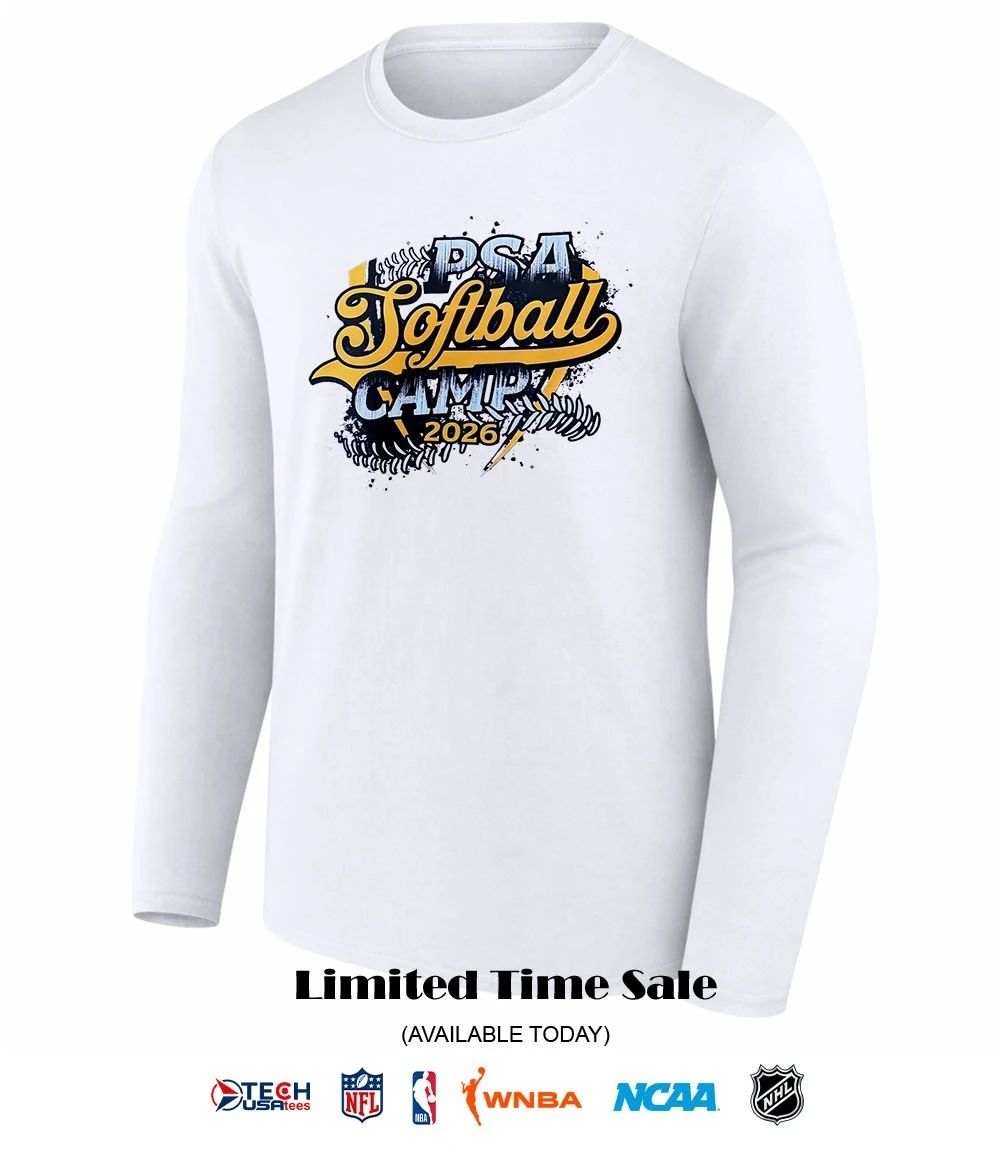 PSA Softball Camp 2026 shirt
