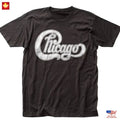 New Arrival Chicago Logo T Shirt Mens Rock and Roll Music Classic Band Tee Black