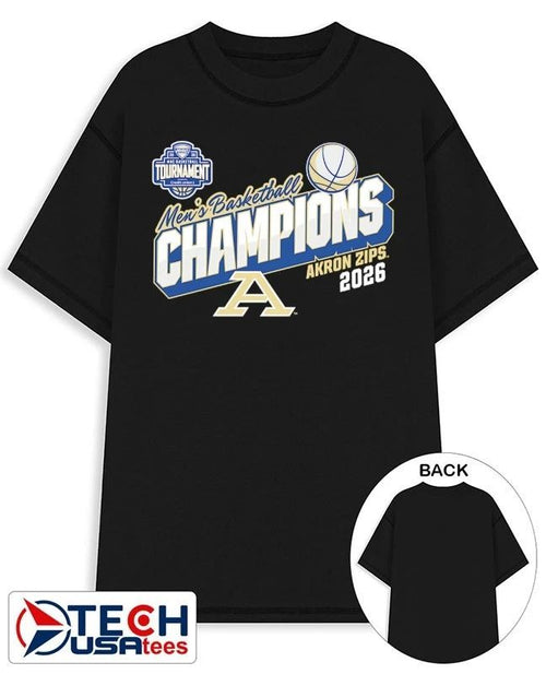Akron Zips 2026 MAC Men’s Basketball Tournament Champions shirt