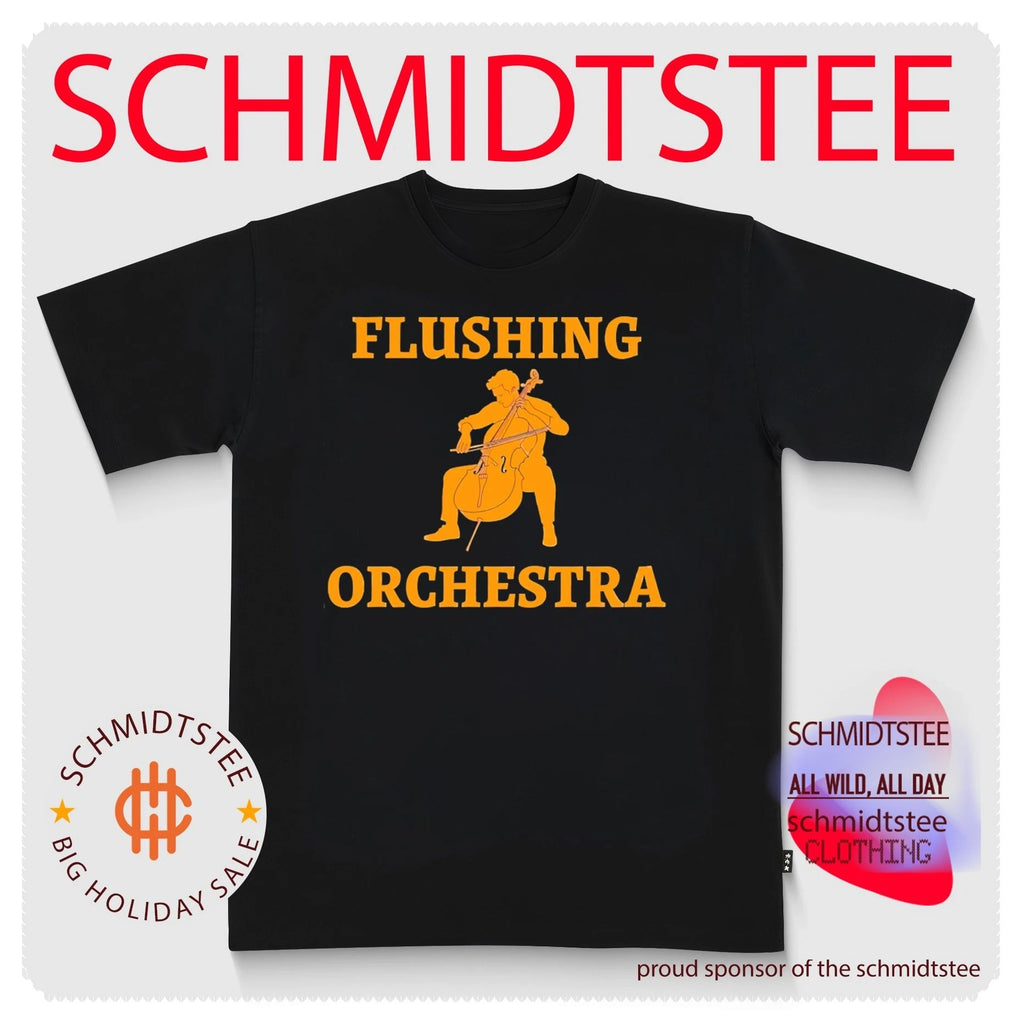 Flushing Orchestra Cello Player musician shirt