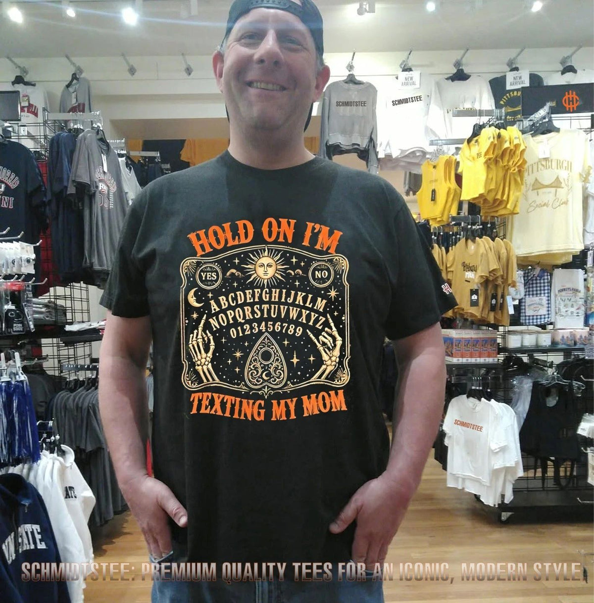 Hold on I’m texting my mom shirt