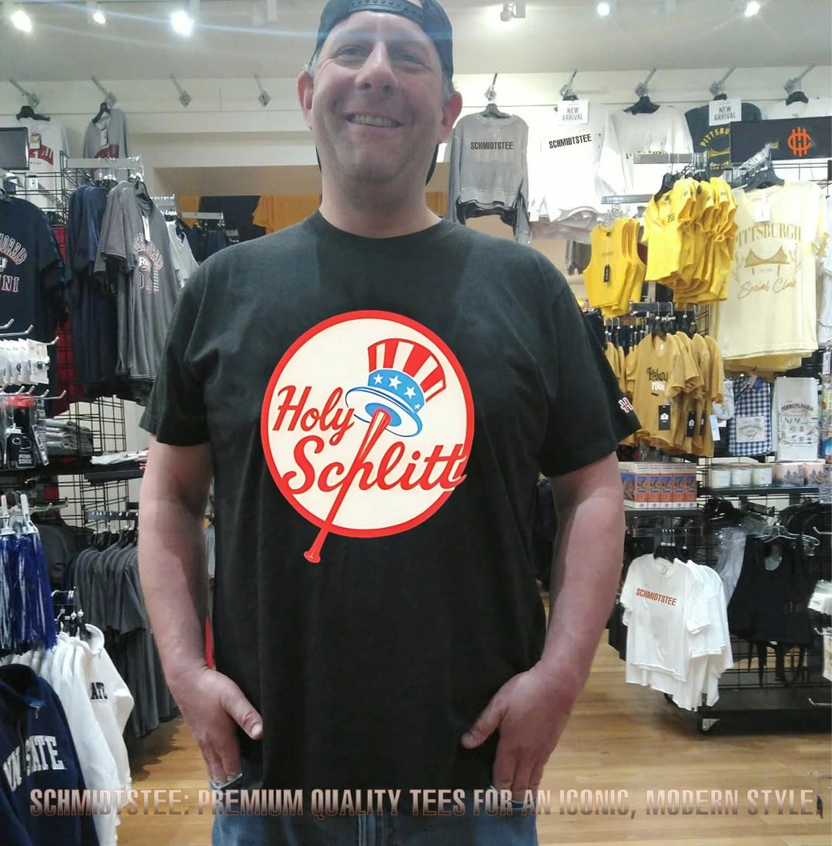 Holy Schlitt New York Yankees Cam Schlittler logo shirt