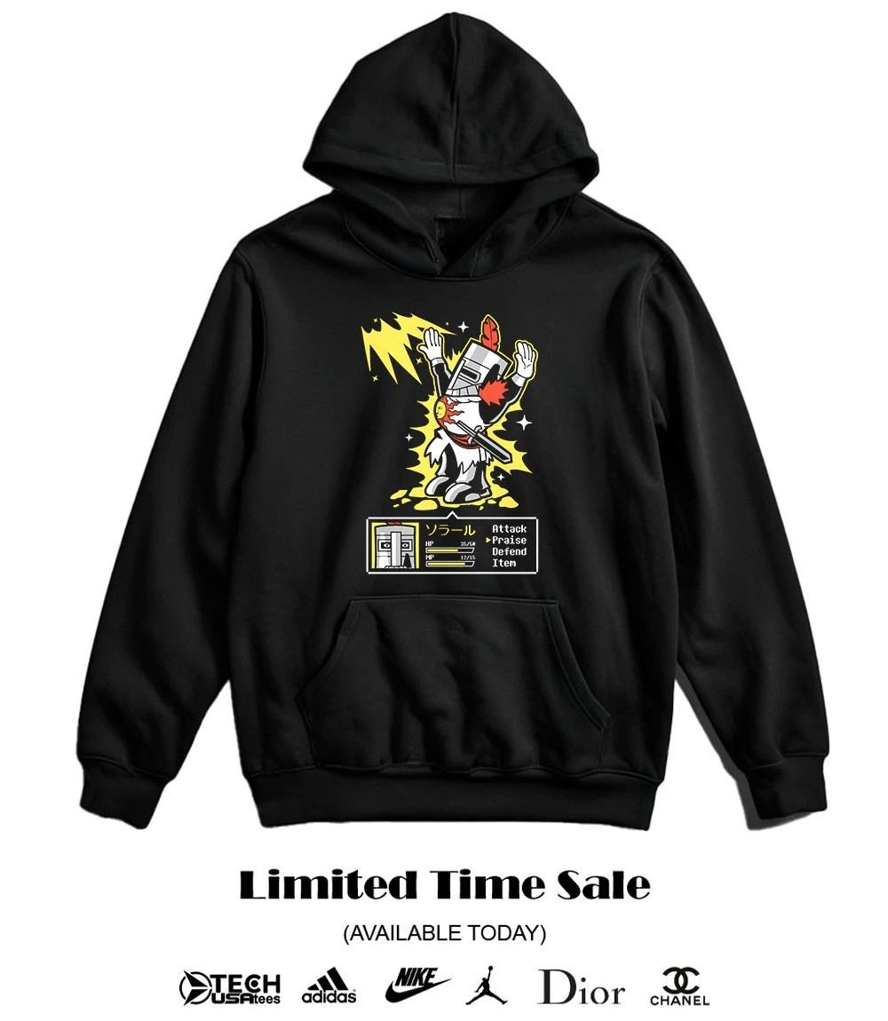 Dark Souls Solar Man attack praise defend item shirt
