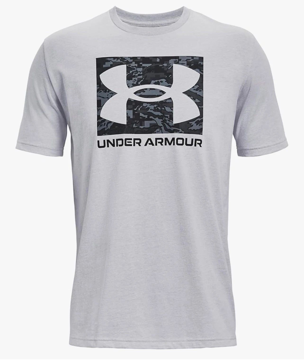 Under Armour Men's Boxed Sports Updated Short Sleeve Camo Boxed 3XL grey heather