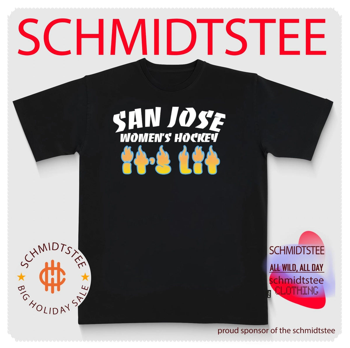 San Jose Sharks Women’s Hockey It’s lit shirt