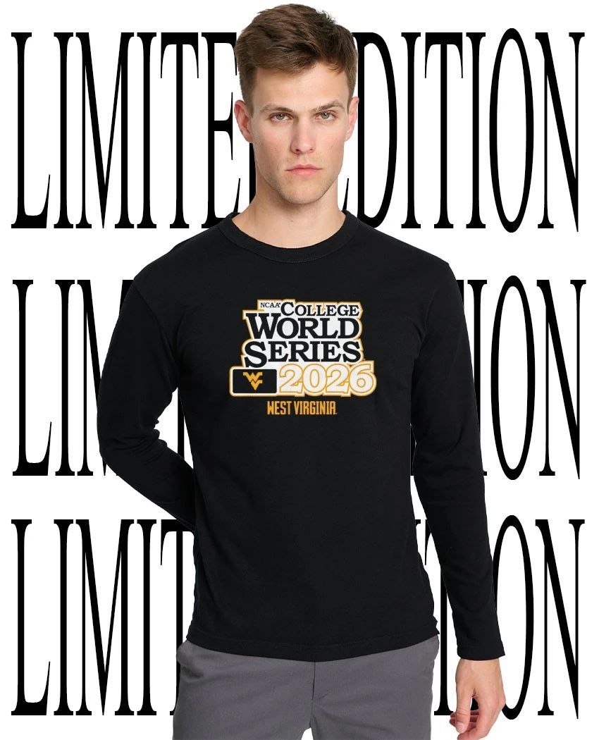 West Virginia Mountaineers Baseball 2026 NCAA College World Series shirt