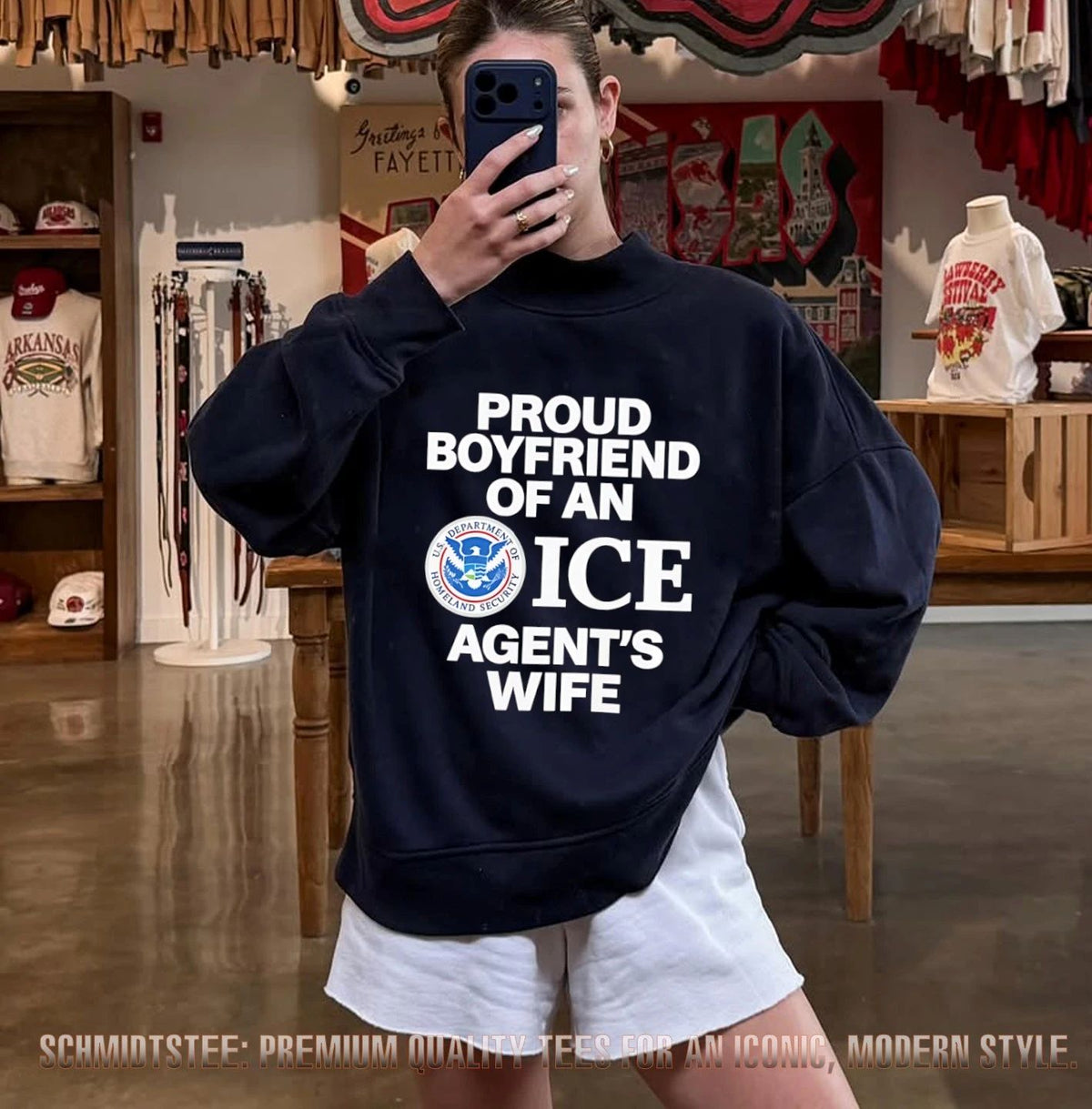 Proud Boyfriend Of An ICE Agent’s Wife shirt