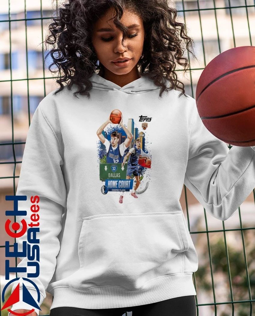 Cooper Flagg Dallas Mavericks Topps Home Court graphic shirt
