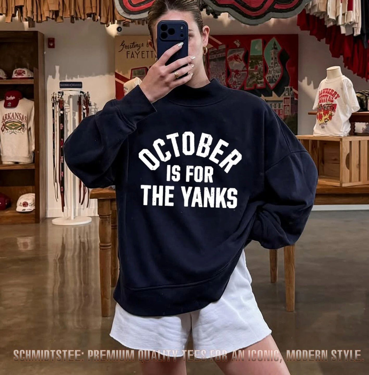 New York Yankees October is for the Yanks 2026 shirt