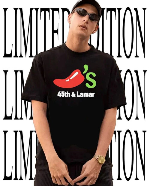 45th and Lamar Chili’s shirt