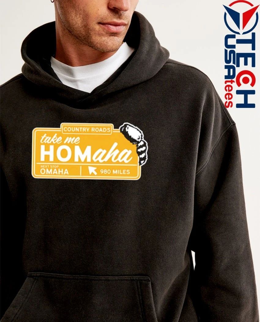 West Virginia Mountaineers Country Roads take me HOMaha shirt