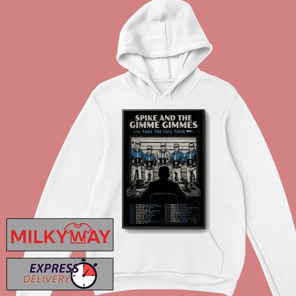 Spike And The Gimme Gimmes Take The Fall Tour 2026 Poster shirt