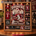 Oklahoma Sooners Custom Frame Light Box