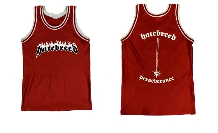 New Hatebreed Perseverance Basketball Jersey Band Full Size S to 5XL US2153