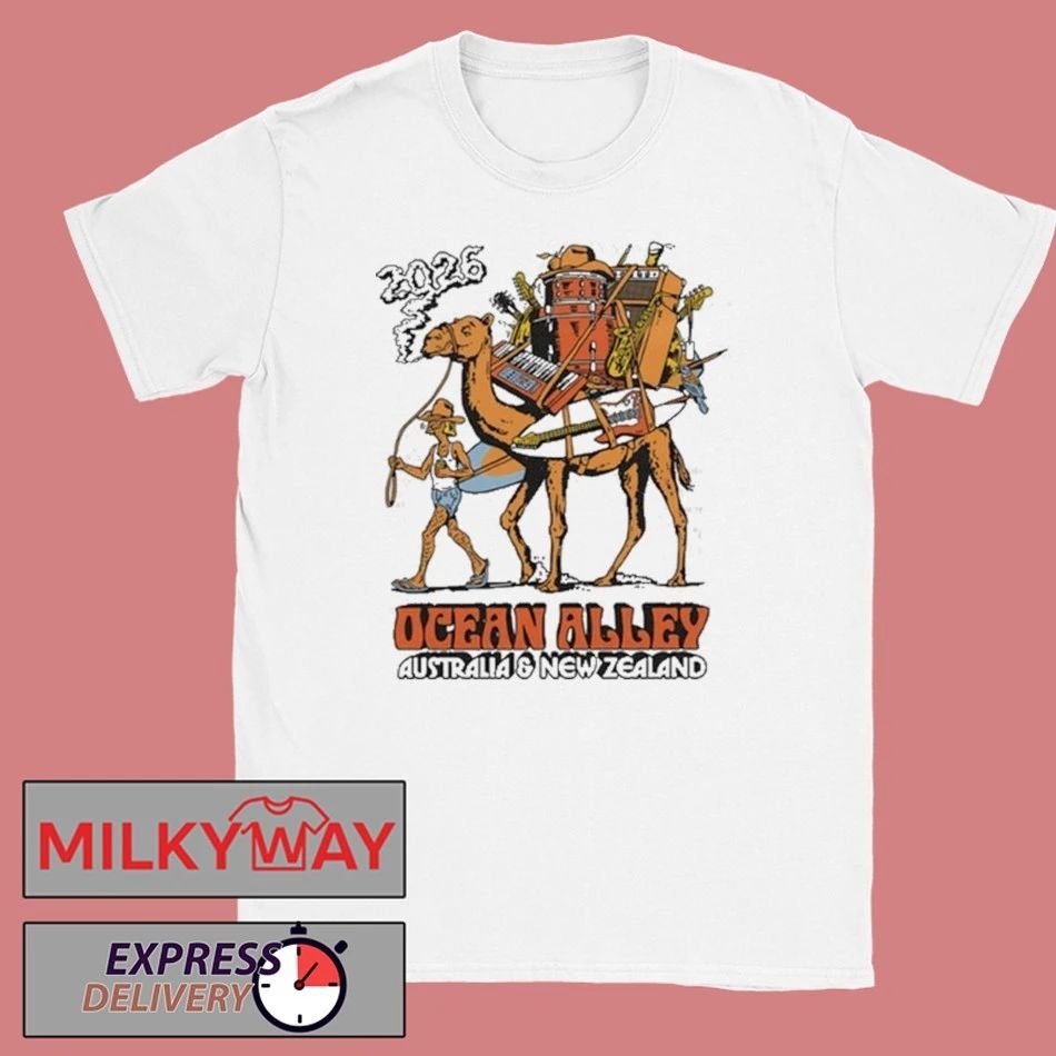 Ocean Alley 2026 Australia & New Zealand Tour shirt