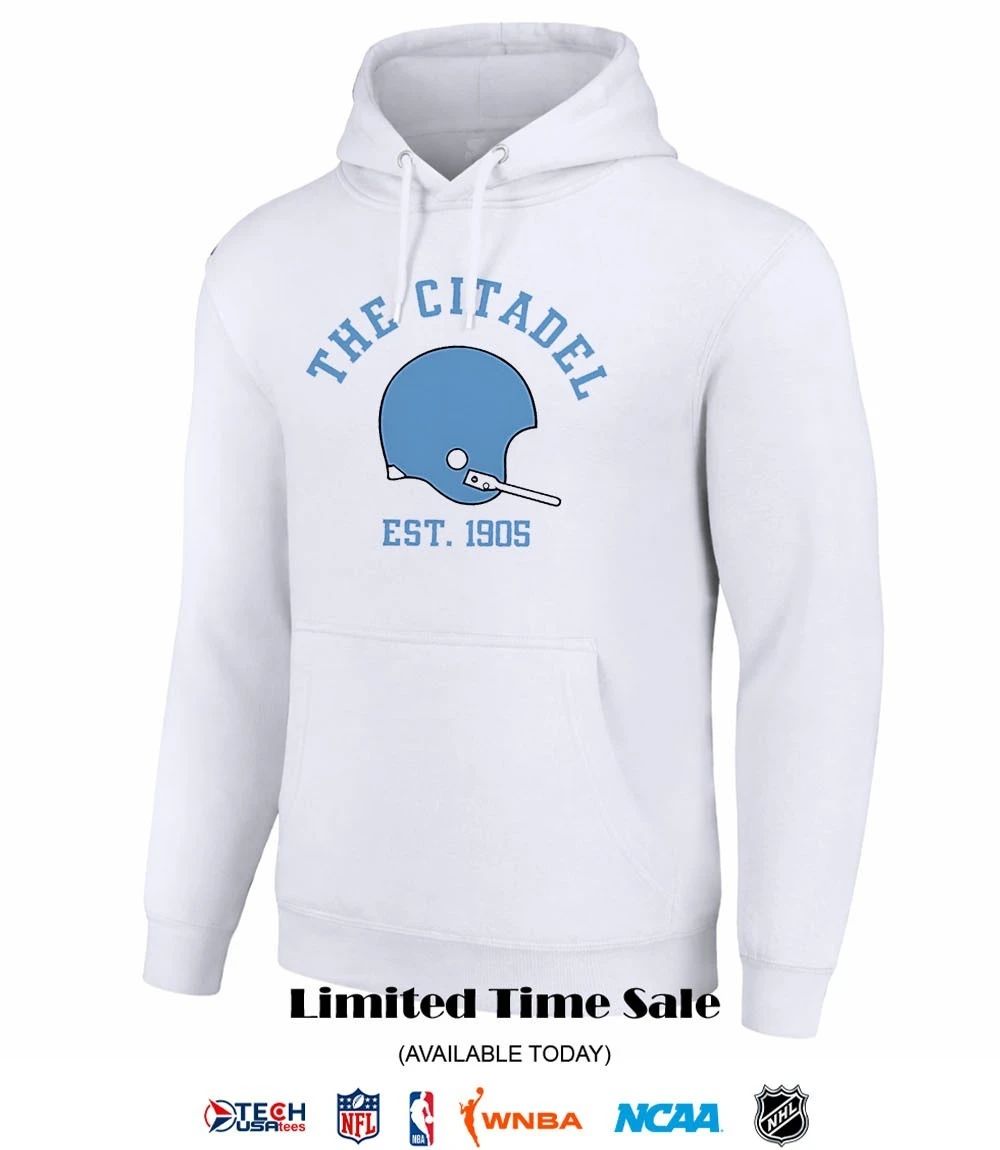 The Citadel est 1905 helmet shirt