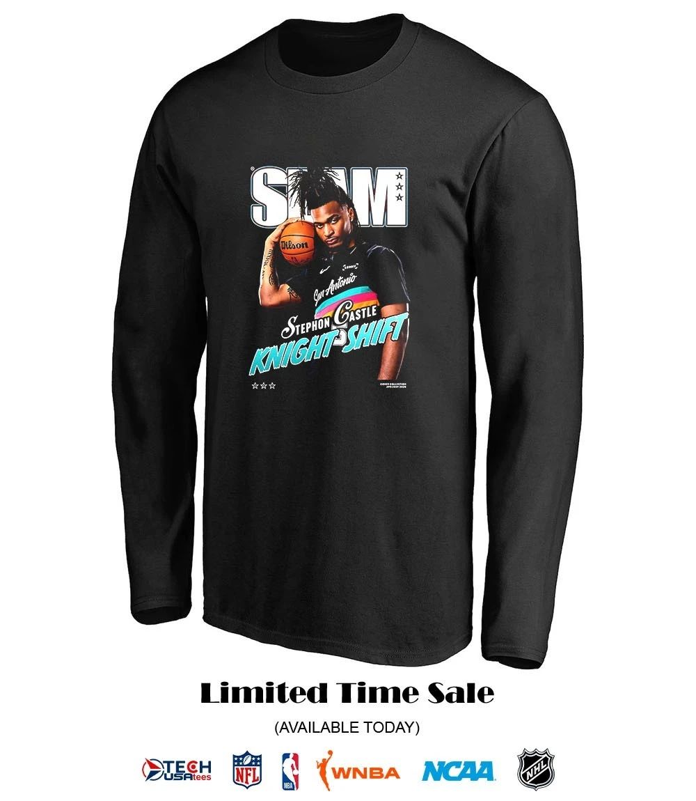 SLAM San Antonio Spurs Stephon Castle Knight Shift shirt by slamgoods
