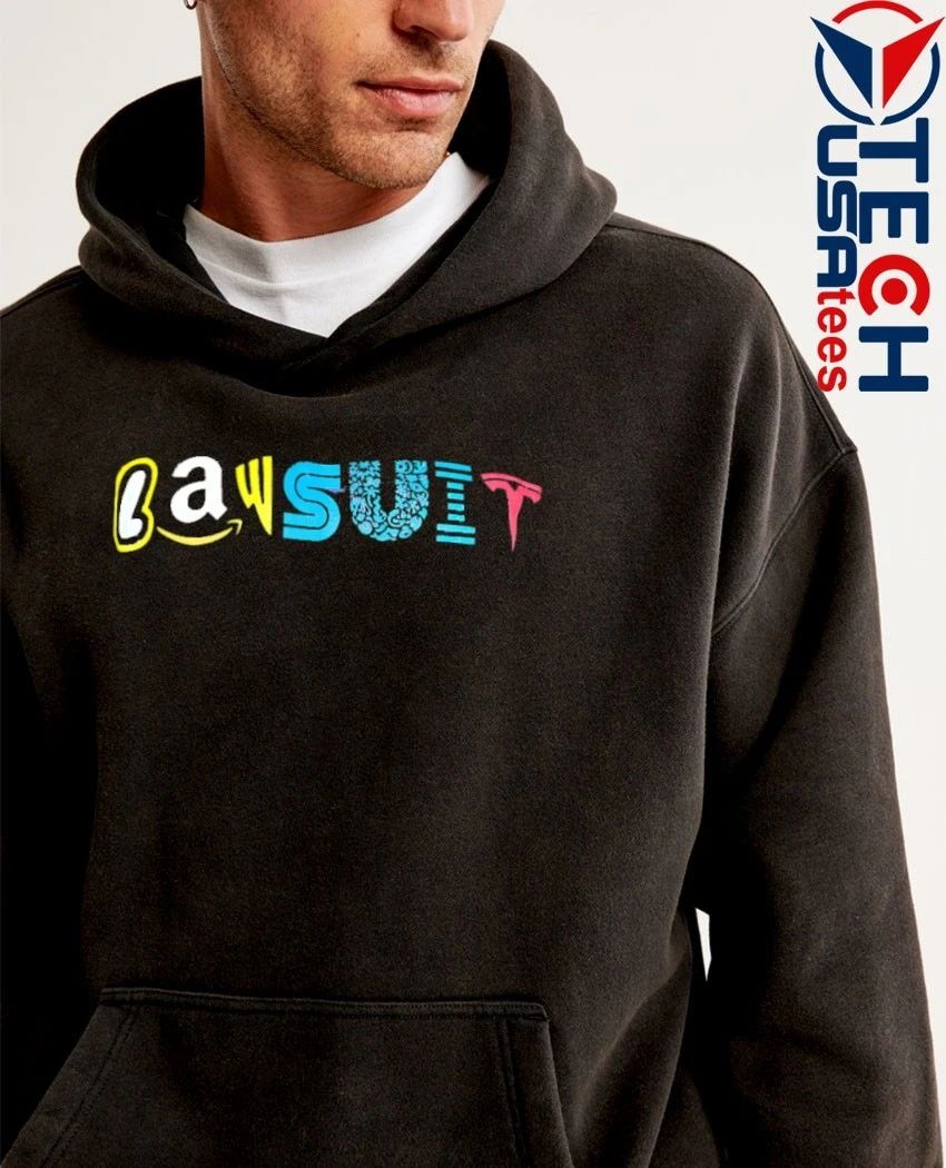 Lawsuit logos shirt