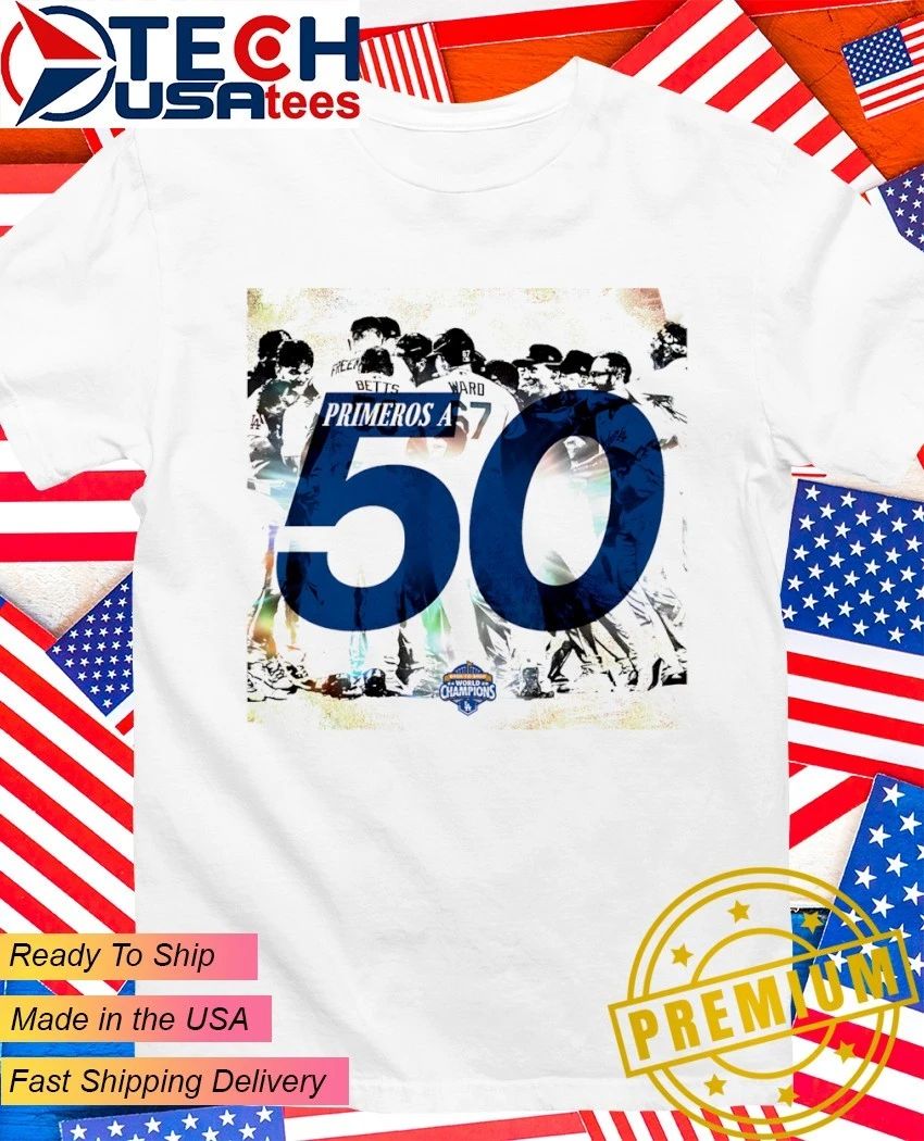 Los Angeles Dodgers first to 50 wins in the Majors shirt