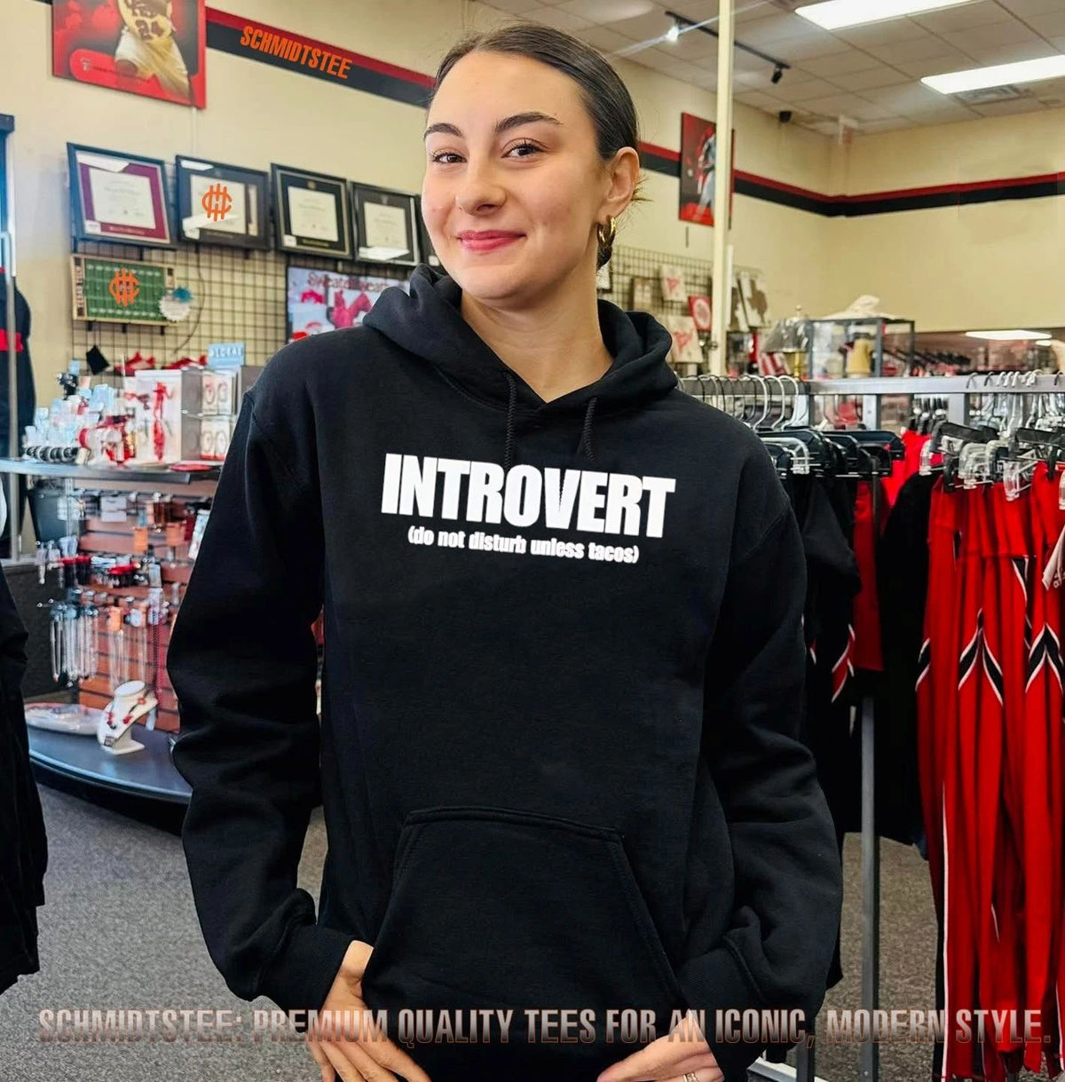 Introvert Do Not Disturb Unless Tacos shirt