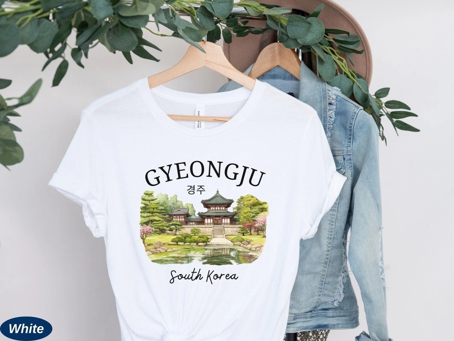 Gyeongju T-Shirt Travel Gift for South Korea Trip Lovers Souvenir Tee