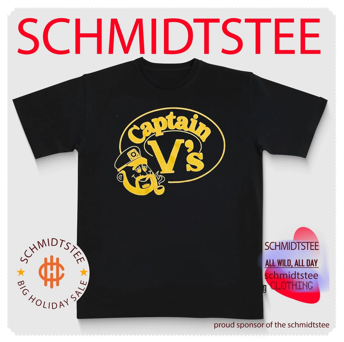 Captain V’s Retro Logo Nautical shirt