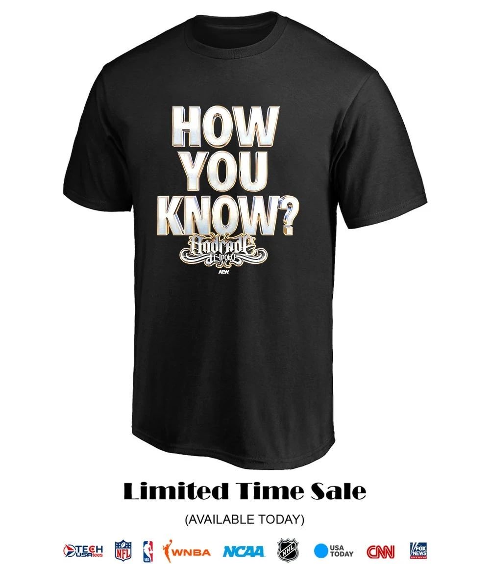 How you know Andrade El Idolo shirt
