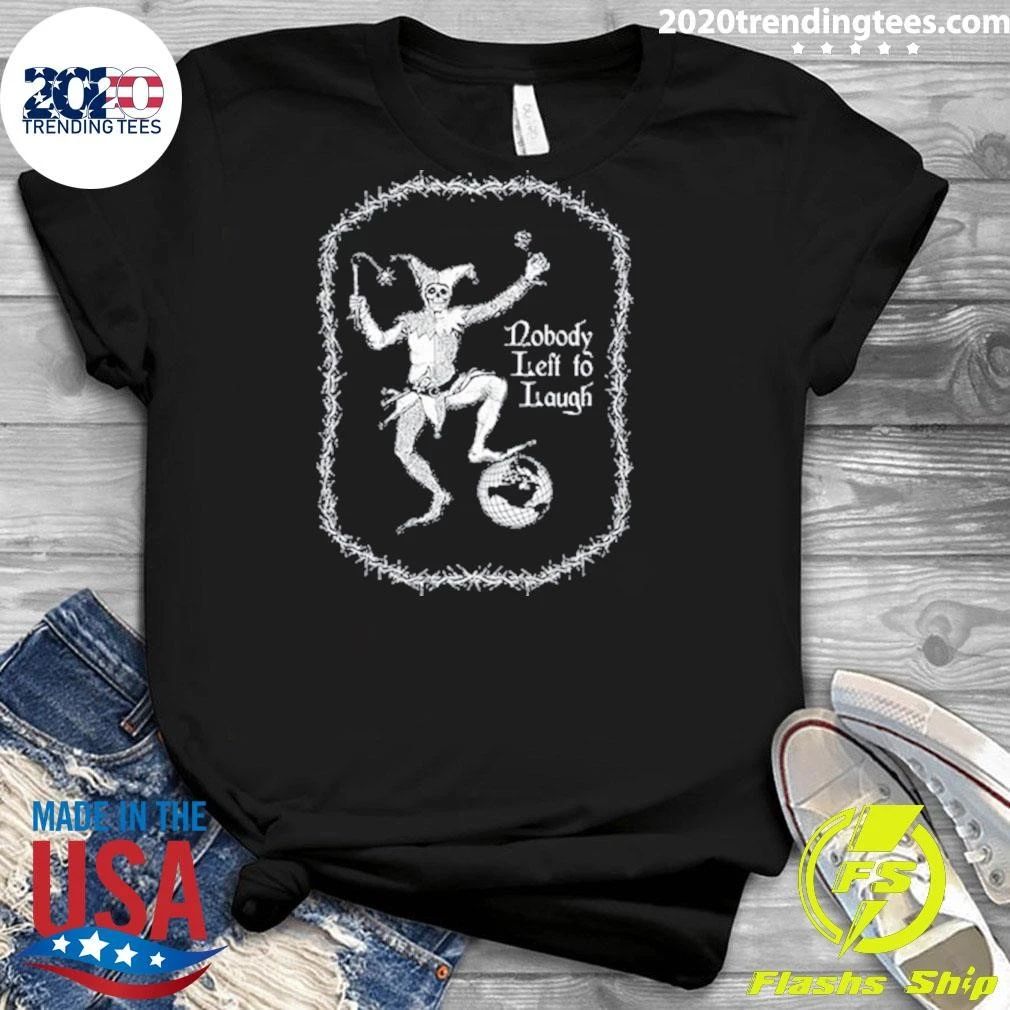 Horrid Realm The Joker Nobody Left To Laugh Tee Shirt