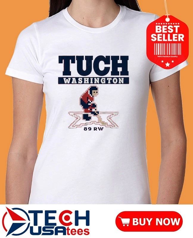 Alex Tuch Washington Capitals Hockey 89RW pixel shirt