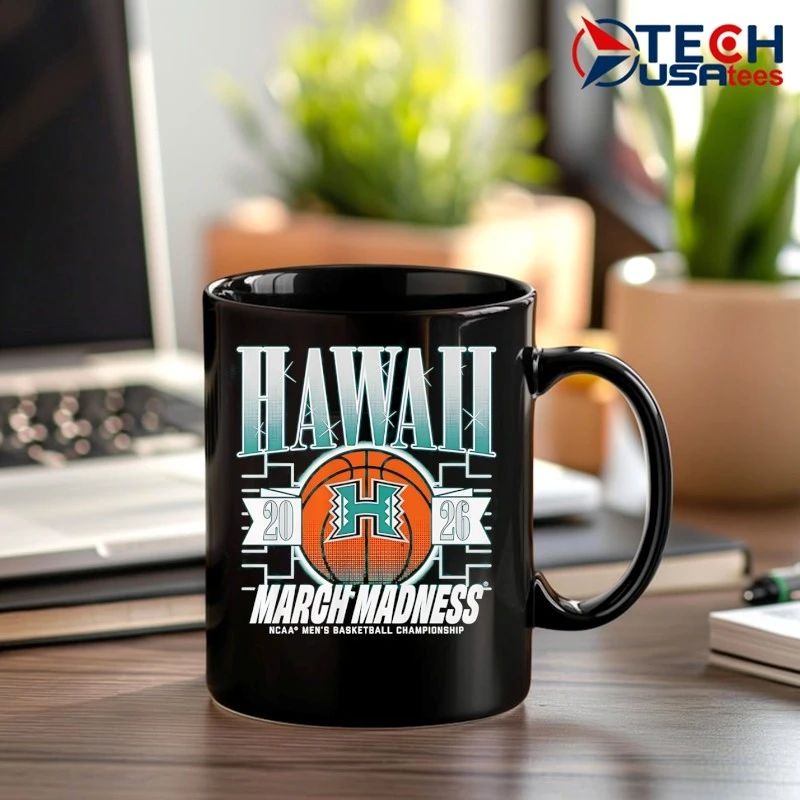 Hawaii Rainbow Warriors March Madness 2026 NCAA Men’s Basketball Championship shirt