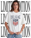 Ted Lasso Believe x USA Crest shirt