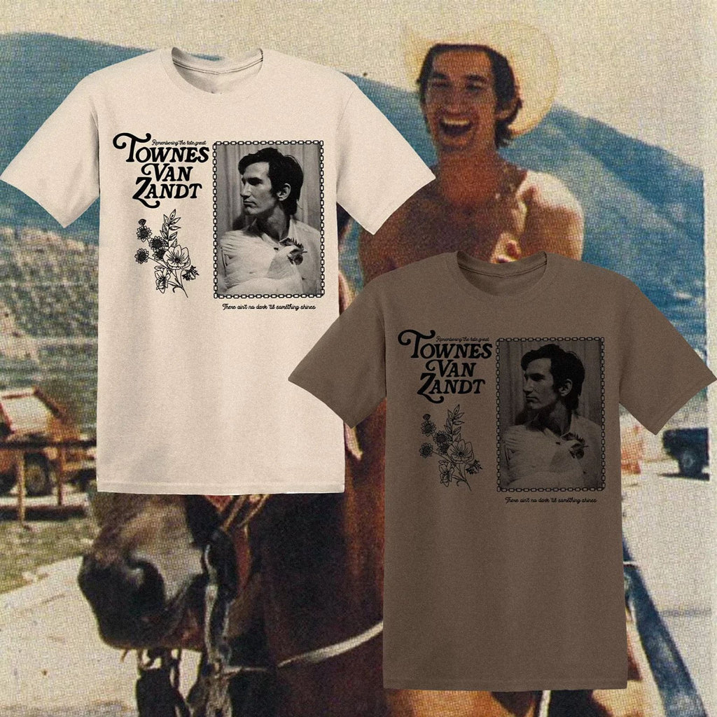 Townes Van Zandt T-Shirt Unisex Cotton New All Sizes CO708