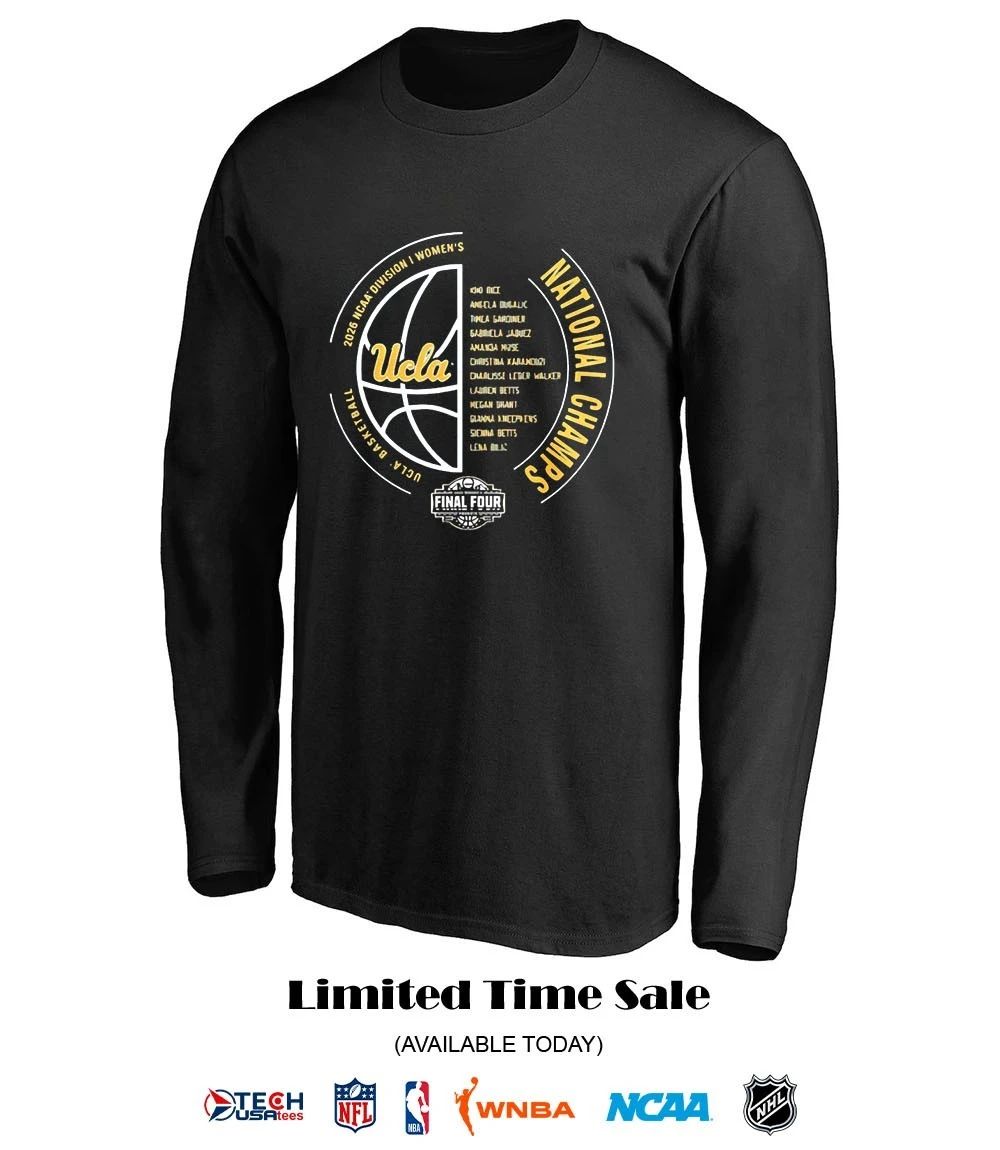 UCLA Bruins 2026 NCAA Division I Women’s Basketball National Champions shirt