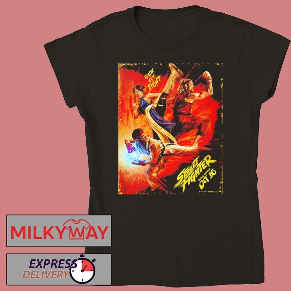 Street Fighter Movie 2026 Ready Set Fight In Theaters October 16 2026 shirt