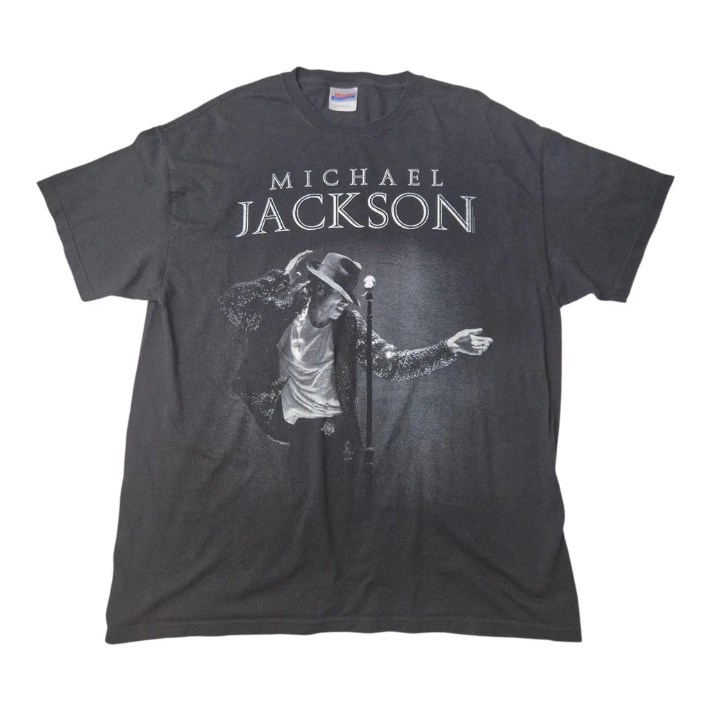 Vintage 2009 Hanes Heavyweight Michael Jackson XL Tour T Shirt! Rare!