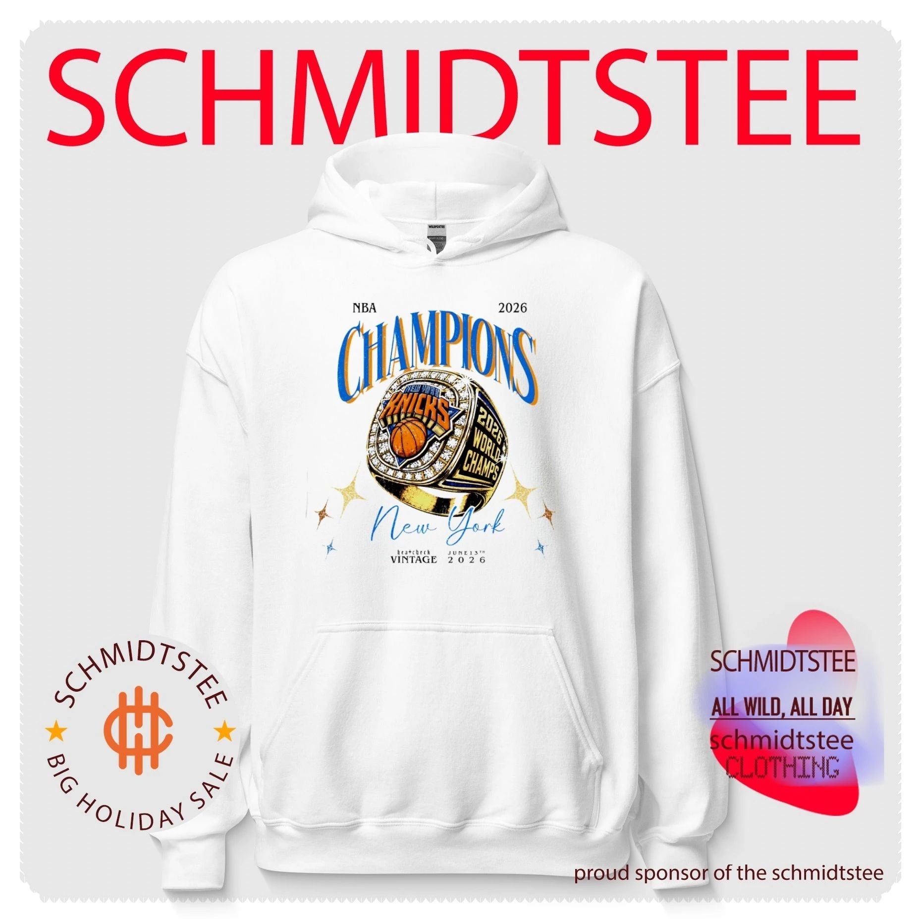 New York Knicks 2026 NBA World Champions Ring shirt