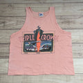 Vintage Triple Crown Of Surfing Distress Pink Tank Top Adult L Surf Skate Grunge