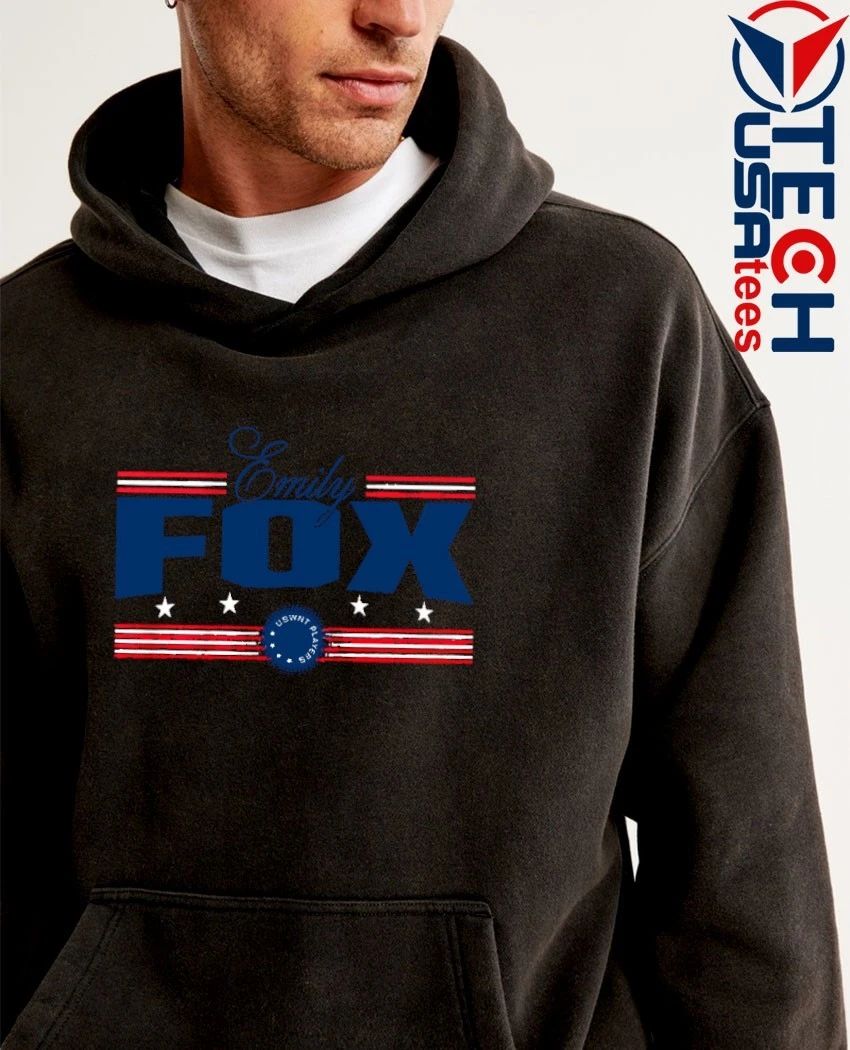 Emily Fox USWNT Players American Women’s Soccer stars and stripes shirt