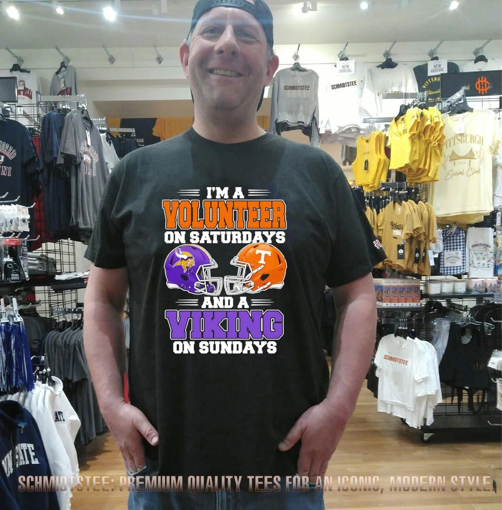 I’m a Volunteer on Saturdays and a Viking on Sundays shirt