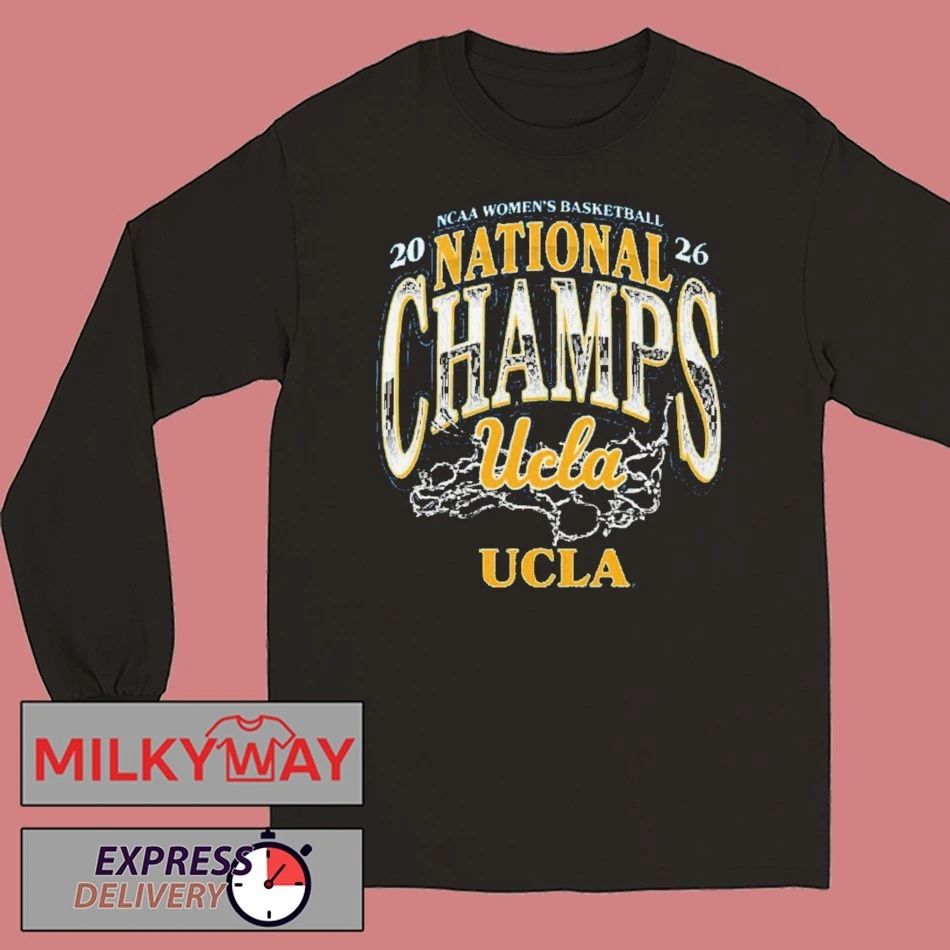 UCLA Bruins Champions NCAA Women’s Basketball National Championship 2026 National Champs Net shirt