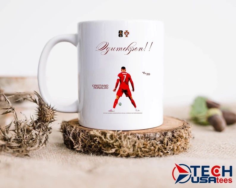 Cristiano Ronaldo 5th Football Poster for the 2026 World Cup shirt