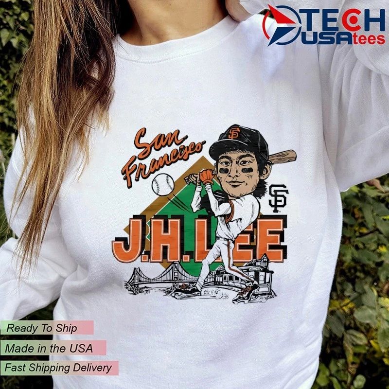 San Francisco Giants Jung Hoo Lee caricature shirt
