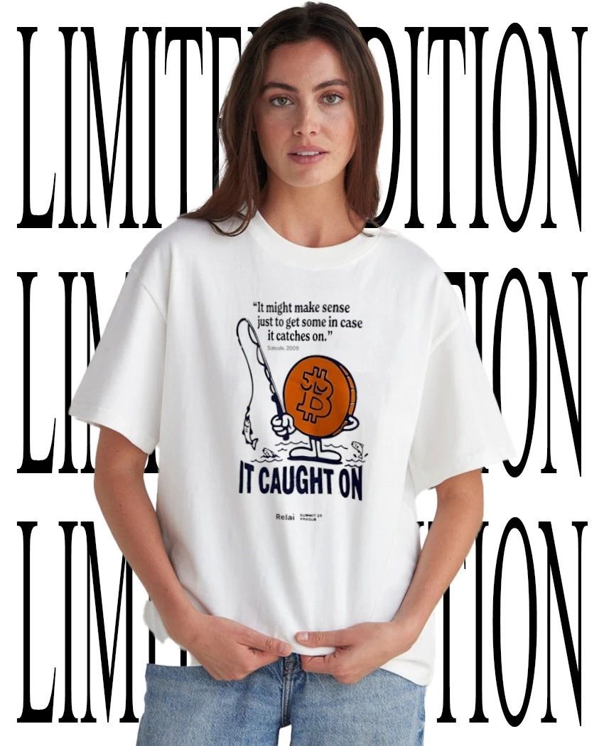 Bitcoin it caught on shirt